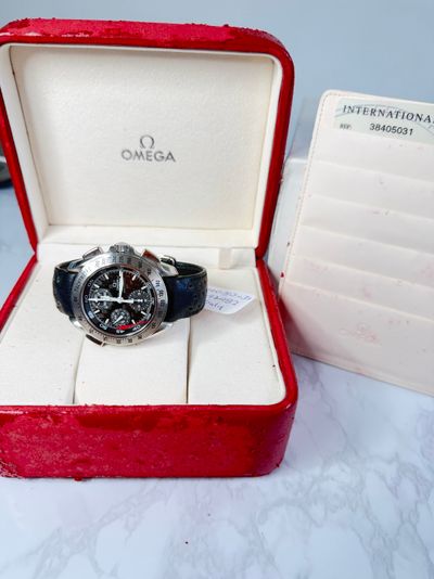 Omega Omega Speedmaster chrono split seconds Black dial Box and Papers 3540.50 Good — photo 7