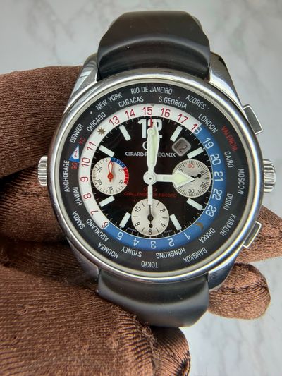 Girard Perregaux Girard Perregaux BMW Oracle  Black dial Stainless Steel Box Only 49800 Preowned Automatic — photo 5