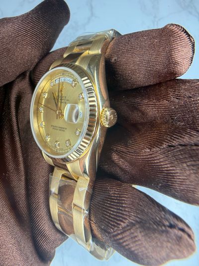 Rolex Rolex Day-Date Gold dial Yellow Gold Watch Only 118208 Preowned Automatic — photo 6
