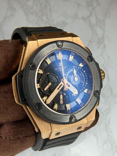 Hublot Hublot King Power Black dial Watch Only 709.OM.1780.RX 48mm 7.25in — photo 5