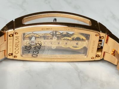 Corum Corum Miss Golden Bridge Clear dial Watch Only 113.102.85 21mm New Mechanical (Manual) 6.75in — photo 3