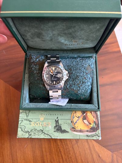 Rolex Rolex Explorer “Steve McQueen” Black dial Box and Papers 1655 Very Good — photo 7