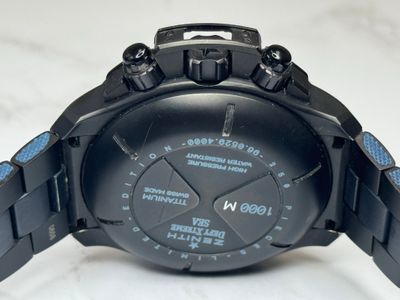 Zenith Zenith Defy Xtreme Chronograph Sea Black dial Watch Only 96.0529.4000 — photo 6