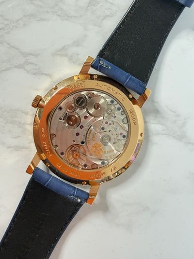 Piaget Piaget Altiplano Blue dial Rose Gold Box Only P10724 Preowned Automatic — photo 7