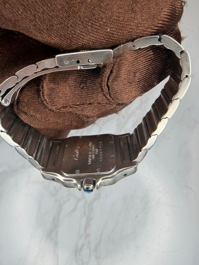 Cartier Cartier Santos Bronze dial Two-Tone Watch Only 1567 Preowned Quartz — photo 6