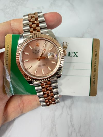 Rolex Rolex Datejust  Sundust dial Two-Tone Papers/Cards 126331 Very Good Automatic — photo 5