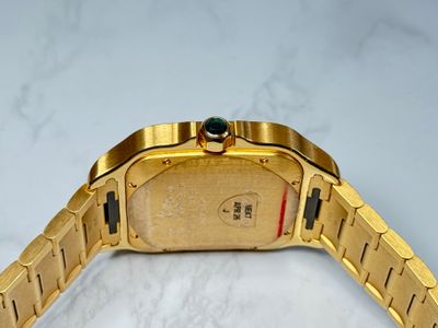 Cartier Cartier Santos yellow gold White dial Box and Papers WGSA0029 Very Good — photo 13