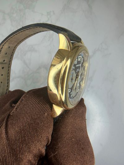 Chopard Chopard Mille Miglia Gray blue “Sport Argentina” limited edition dial Yellow Gold Watch Only 1251 Preowned Automatic — photo 6