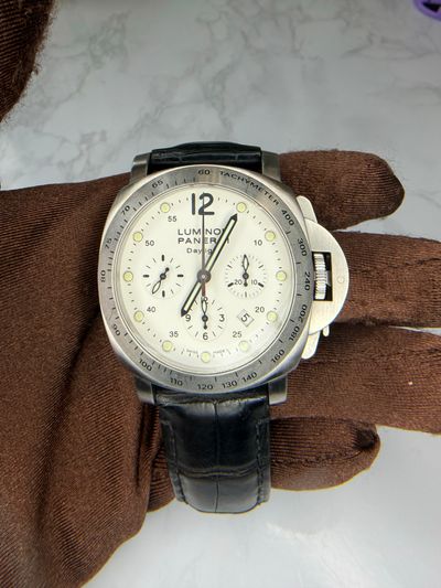 Panerai Panerai Luminor Daylight Chrono White dial Watch Only PAM00251 — photo 1