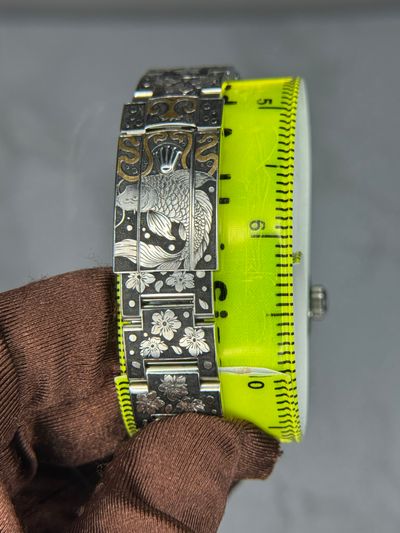 Rolex Rolex Milgauss customized with card/hangtag 116400GV Very Good — photo 10