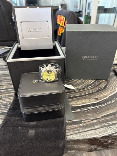 Graham Graham Swordfish limited Yellow dial Box Only 2SWASB — photo 7