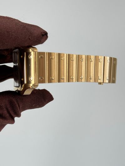 Cartier Cartier Santos yellow gold White dial Box and Papers WGSA0029 Very Good — photo 16