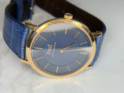 Piaget Piaget Altiplano Blue dial Rose Gold Box Only P10724 Preowned Automatic — photo 6
