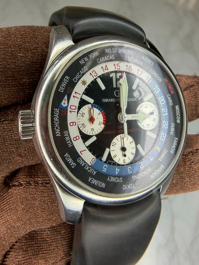 Girard Perregaux Girard Perregaux BMW Oracle  Black dial Stainless Steel Box Only 49800 Preowned Automatic — photo 4