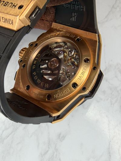 Hublot Hublot King Power Black dial Watch Only 709.OM.1780.RX 48mm 7.25in — photo 8