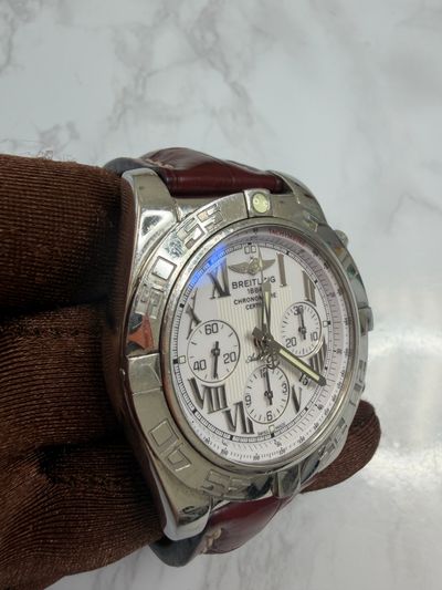 Breitling Breitling Chronomat White dial Watch Only AB0110 Automatic — photo 4