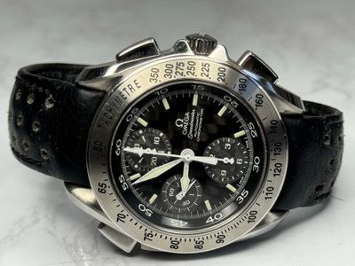 Omega Omega Speedmaster chrono split seconds Black dial Box and Papers 3540.50 Good — photo 1