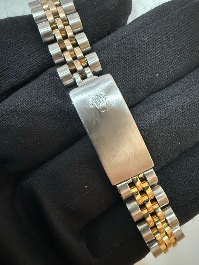 Rolex Rolex Oyster Perpetual Beige dial Two-Tone Watch Only 6719 Preowned Automatic — photo 5
