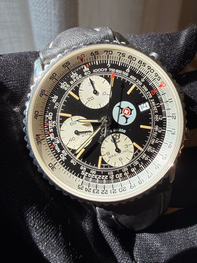 Breitling Breitling Navitimer Suisse Limited Edition Black dial Stainless Steel Box Only A13022 Preowned Automatic — photo 1
