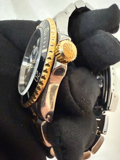 Rolex Rolex Submariner Black dial Two-Tone Watch Only 16613 Fair Automatic — photo 2