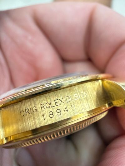 Rolex Rolex Masterpiece Tridor Spanish Day Wheel Silver dial Two-Tone Watch Only 18948 Good Automatic — photo 12
