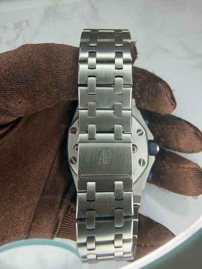 Audemars Piguet Audemars Piguet Royal Oak Offshore Beast Perpetual calendar Blue dial Stainless Steel Booklets 25854ST.OO.1150.ST.01 Excellent Automatic — photo 5