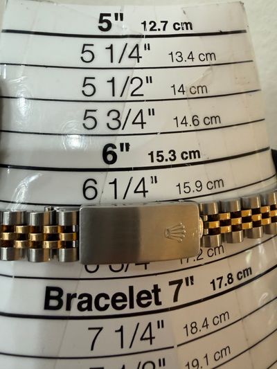 Rolex Rolex Oyster Perpetual Champagne dial Two-Tone Watch Only 67193 Good Automatic — photo 9
