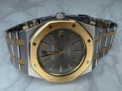 Audemars Piguet Audemars Piguet Royal oak Jumbo Gray dial Two-Tone Watch Only 5402SA 39mm Preowned Automatic — photo 1