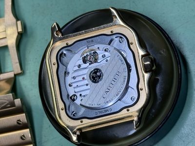 Cartier Cartier Santos yellow gold White dial Box and Papers WGSA0029 Very Good — photo 19