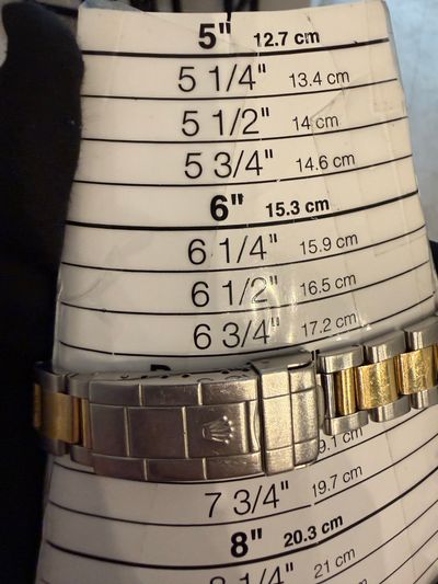 Rolex Rolex Submariner Black dial Two-Tone Watch Only 16613 Fair Automatic — photo 11