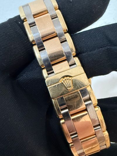 Rolex Rolex Masterpiece Tridor Spanish Day Wheel Silver dial Two-Tone Watch Only 18948 Good Automatic — photo 5