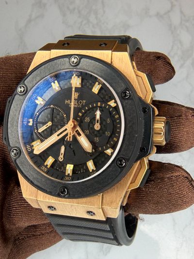 Hublot Hublot King Power Black dial Watch Only 709.OM.1780.RX 48mm 7.25in — photo 4