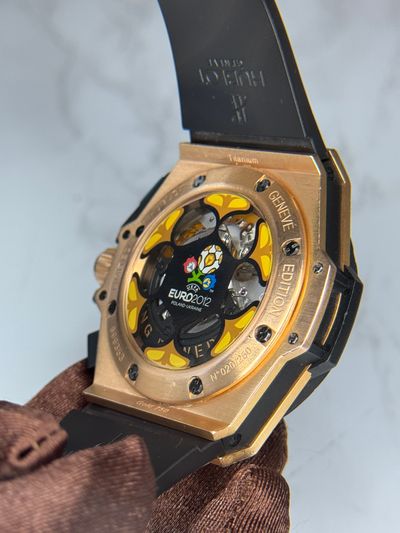 Hublot Hublot King power UEFA EURO 2012TM Ukraine Special Limited Edition n/a dial Watch Only 716.OM.1129.RX.EUR12 Very Good — photo 4