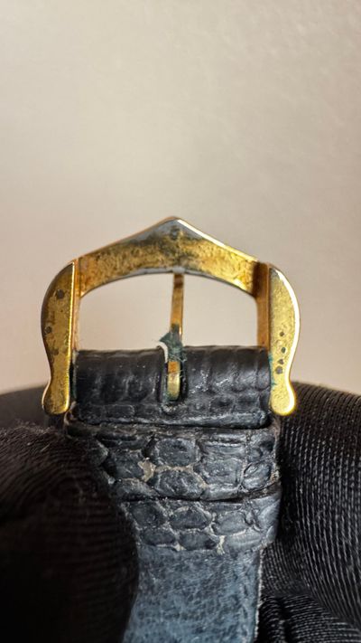 Cartier Cartier Tank lapis dial vermeil silver argent must — photo 3