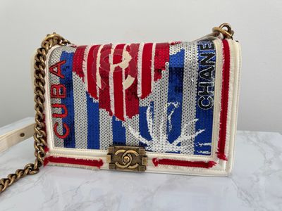 Chanel Chanel Coco cuba sequin boy bag new medium — photo 3