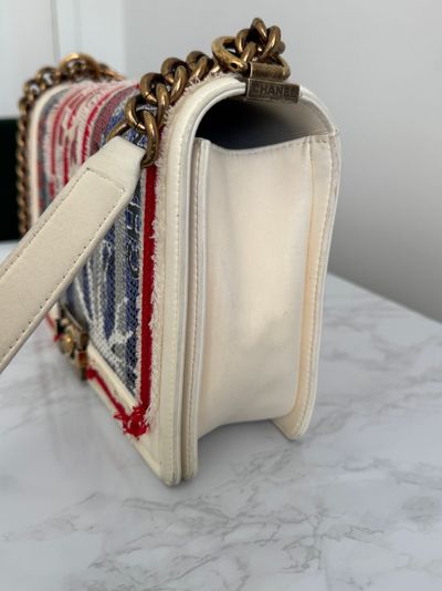Chanel Chanel Coco cuba sequin boy bag new medium — photo 19